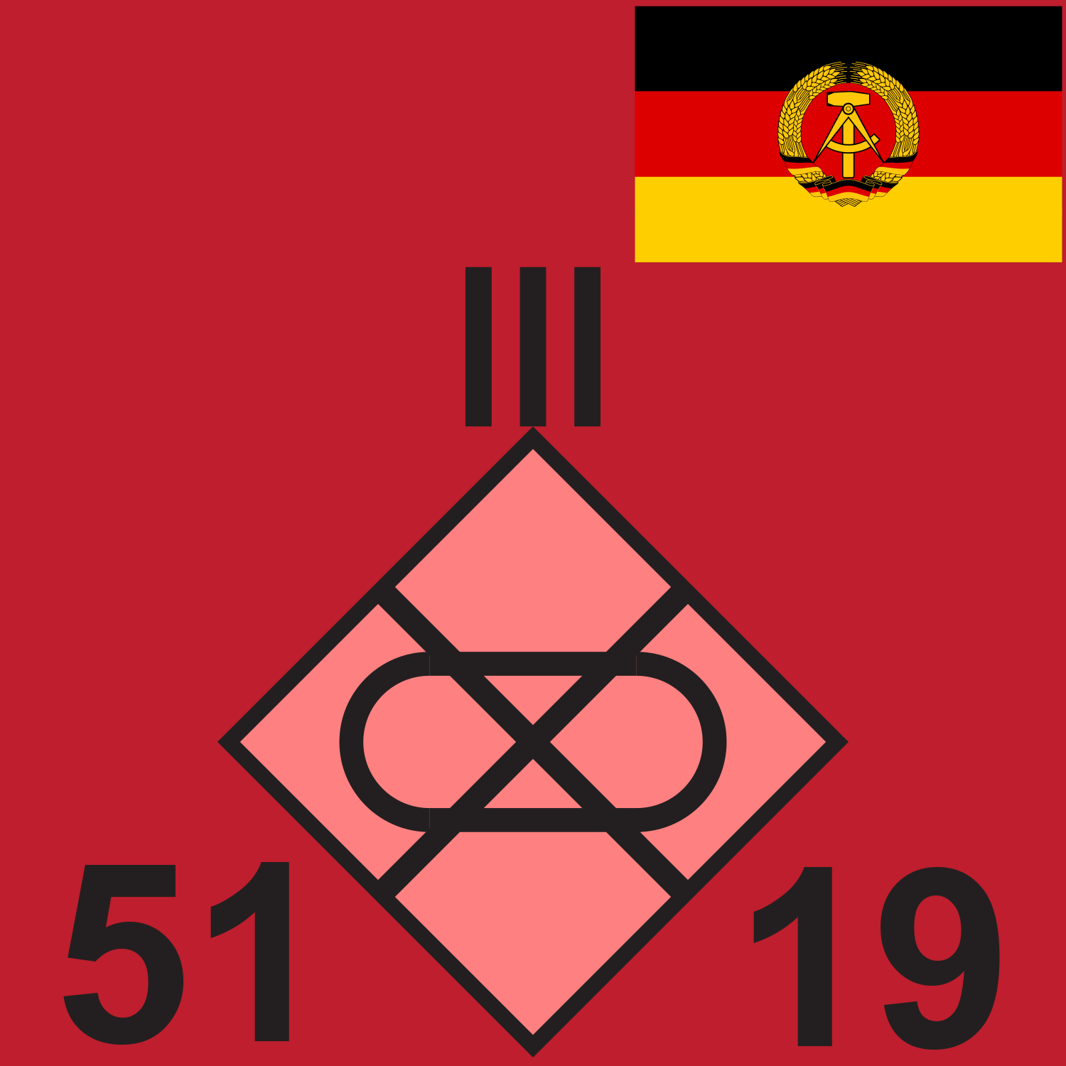 RED GDR 51 MRR 1989